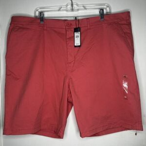 Tommy Hilfiger TH Flex Spring core plus Salmon shorts 9" men's 42" waist NWT NEW